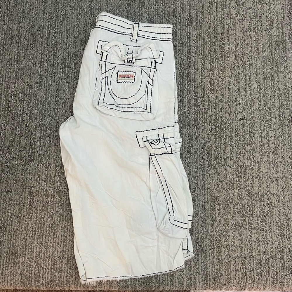 True Religion Cargo Shorts Size 31